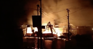 Overnight Blaze Destroys 12 Shops, 4 Residential Houses in Bandipora’s Sumbal Market